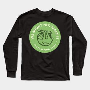 SLOTH HIKING Long Sleeve T-Shirt